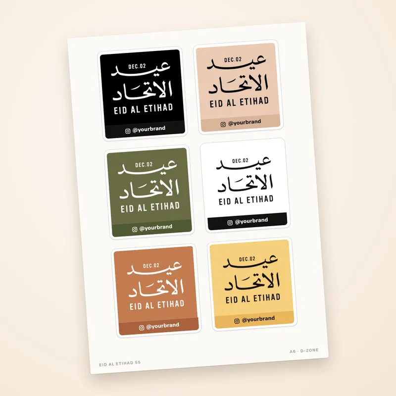 Business stickers — Colour collection